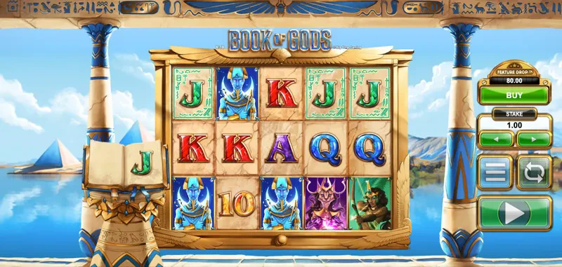 Fonctionnalité jeu de base Book of Gods