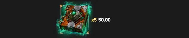 Symbole wild sur la slot Book of Darkness