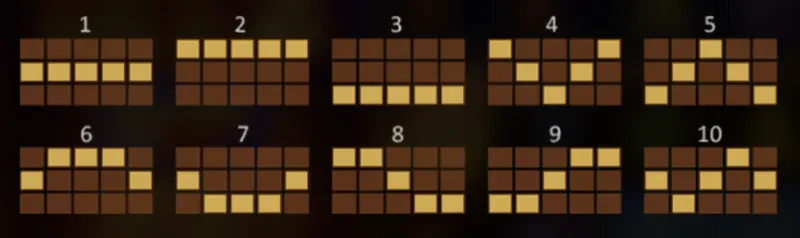 book of gold 2 lines