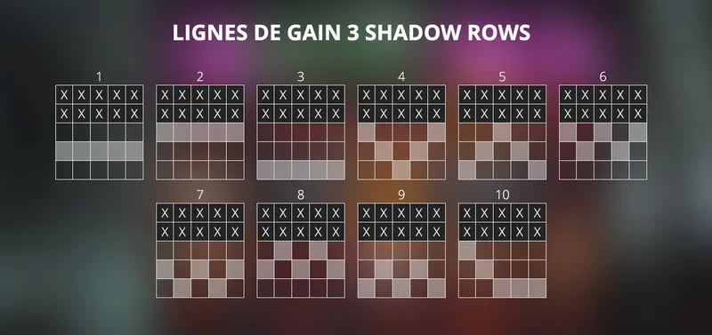 grille de Book of Shadows
