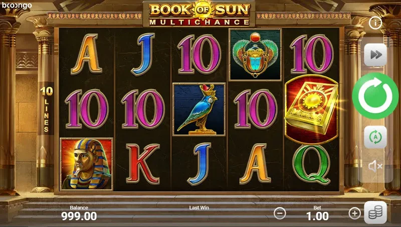 slot book of sun multichance