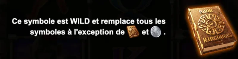 Symbole wild dans Book of Kingdoms