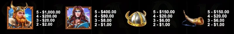 premium symbols book of vikings