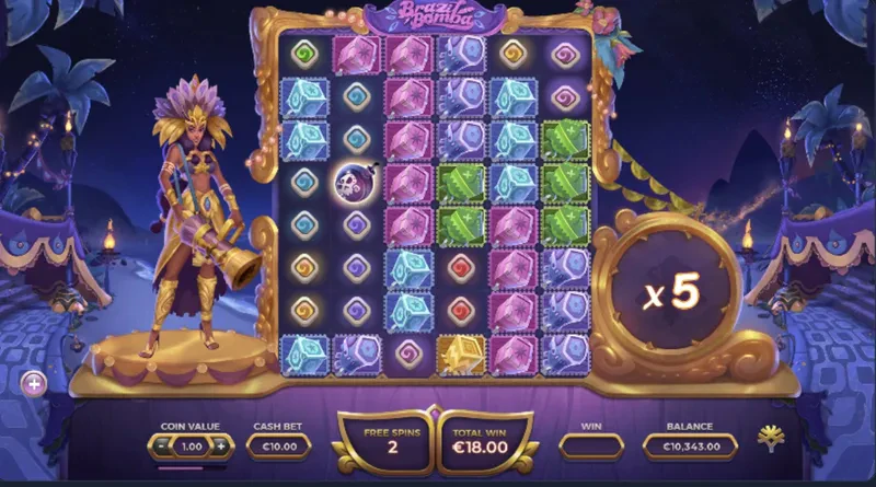 Brazil Bomba bonus free spins