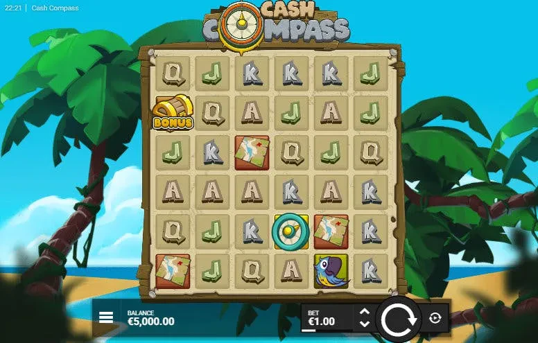 interface jeu cash compass