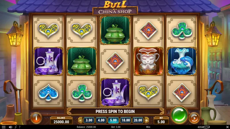 screenshot bull in a china shop