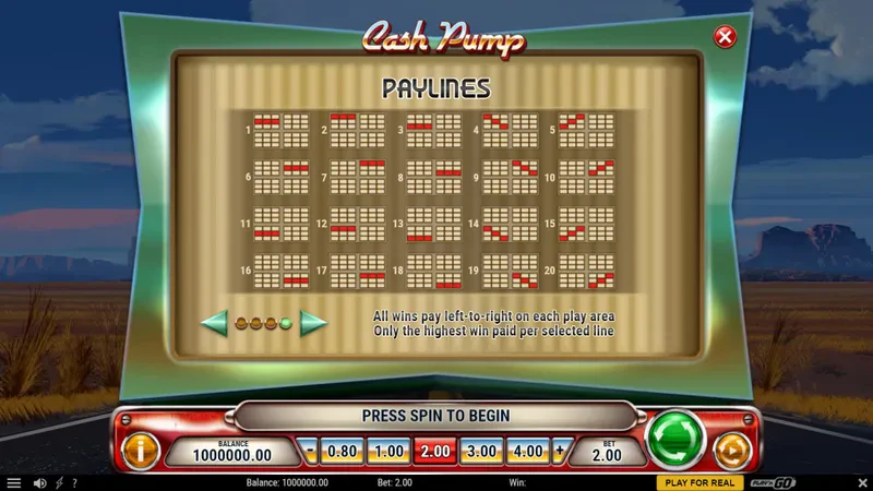 Cash Pump connexions