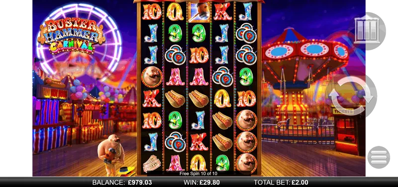 Buster Hammer Carnival bonus