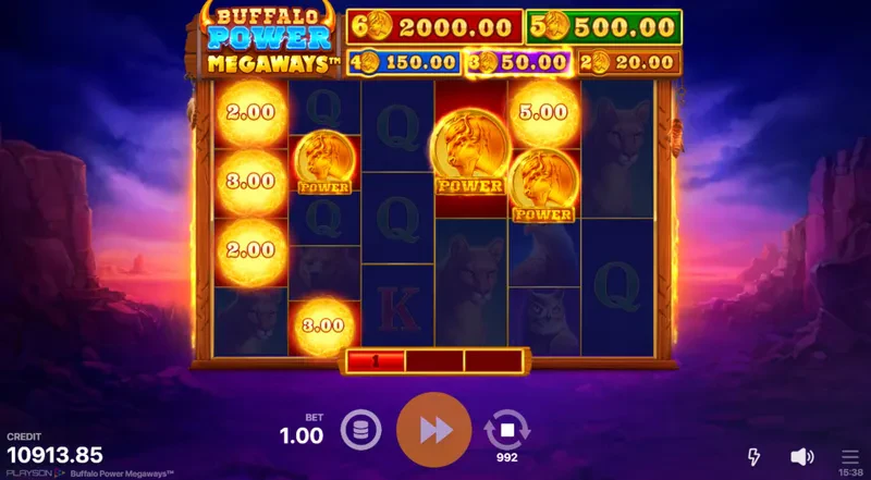 jackpots bonus buffalo power megaways