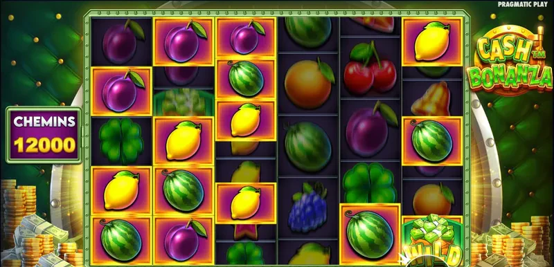 Fonctionnalité numéro 2 Cash Bonanza