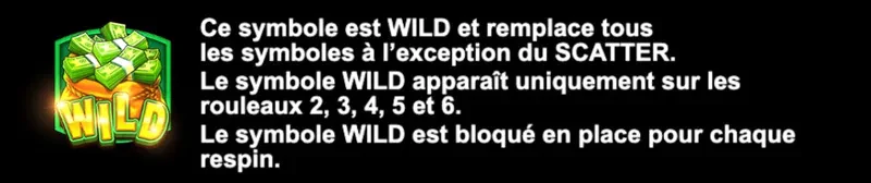 Symbole wild Cash Bonanza