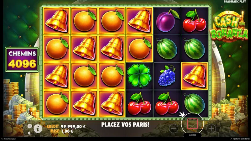 Connexions sur Cash Bonanza