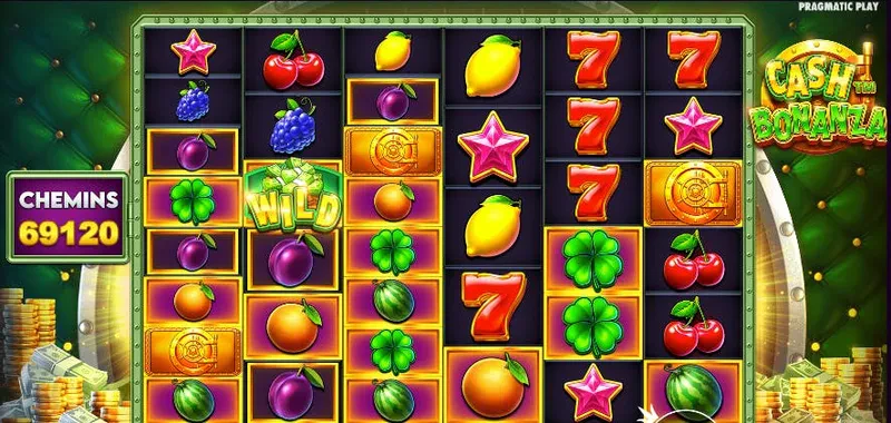 Obtention du bonus Cash Bonanza