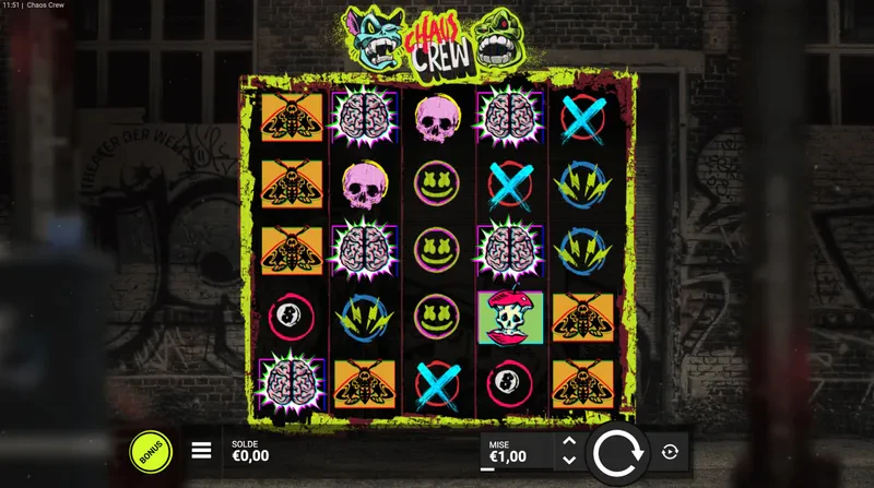 grille de départ de Chaos Crew