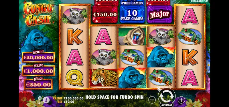 congo cash screenshot