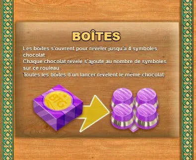 boîtes chocolates