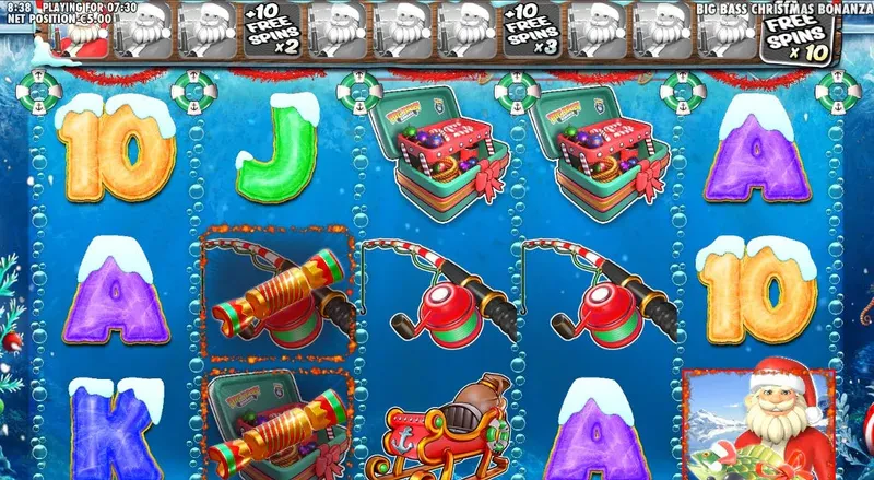 cadeaux de noel bonus christmas big bass bonanza