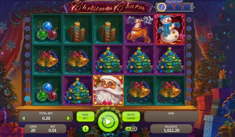 scatter christmas charm