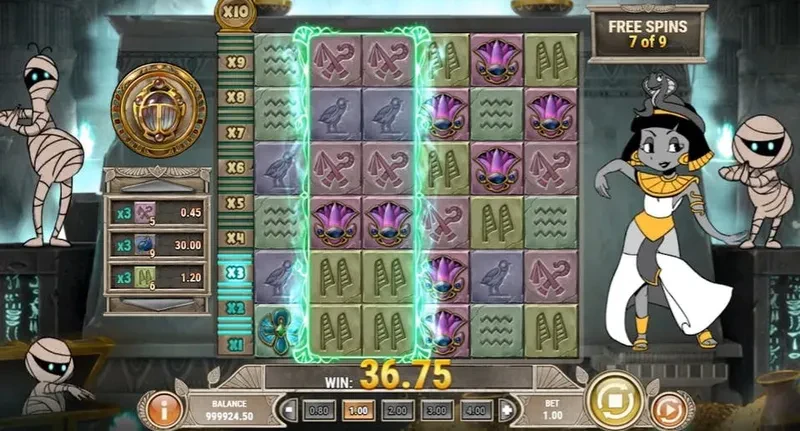 charlie chance curse cleopatra bonus