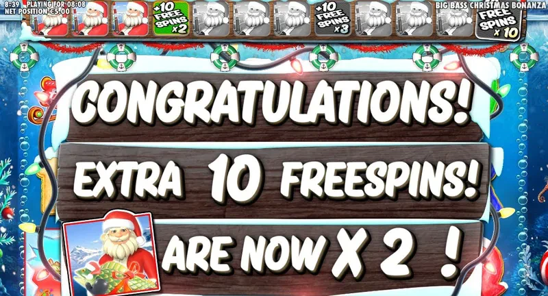 scatters bonus tours gratuits christmas big bass bonanza