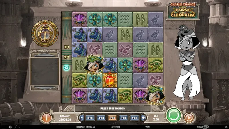 charlie chance curse cleopatra