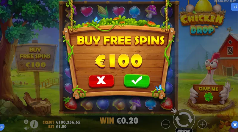 fonction achat de bonus