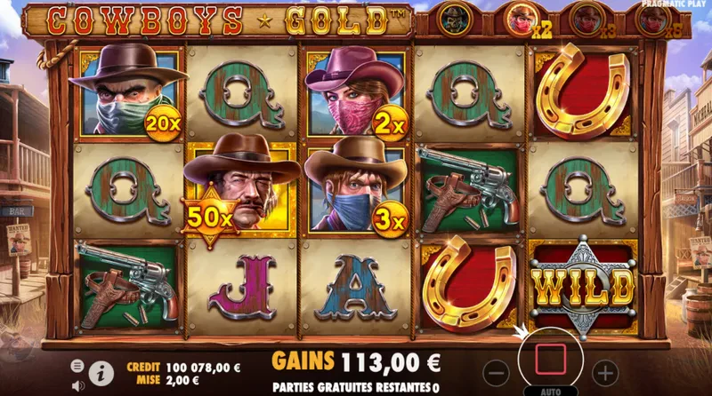 bonus cowboys gold