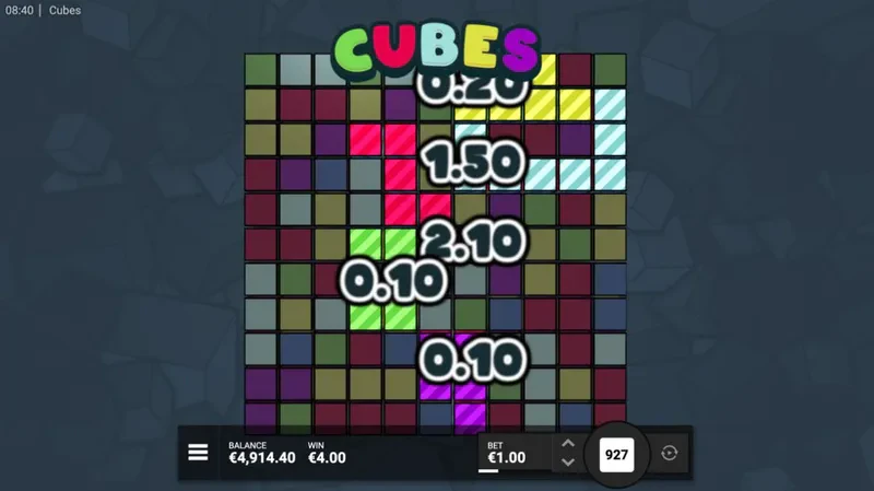 scatter cubes 