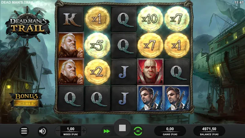 coin feature dead man's trial