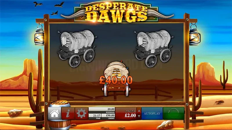 wagon trail desperate dawgs