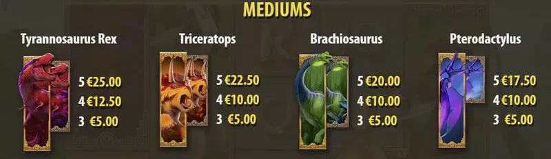 symboles dinosaur rage