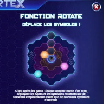 fonction rotate diamond vortex