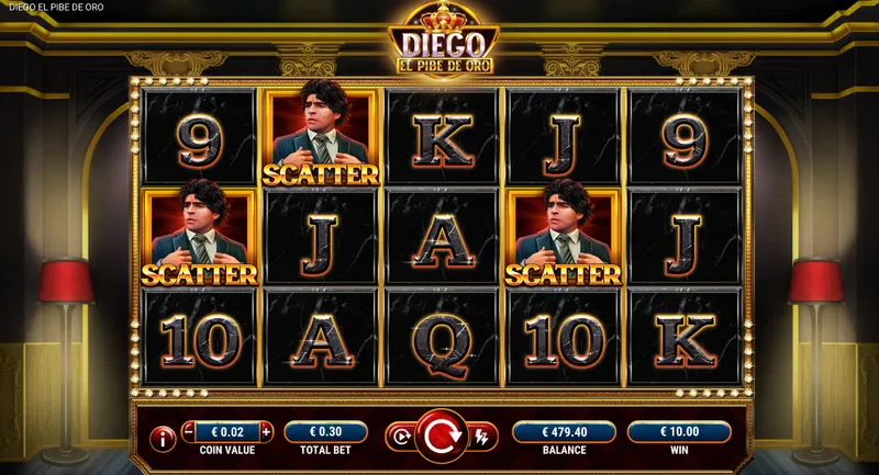 scatter diego el pibe de oro
