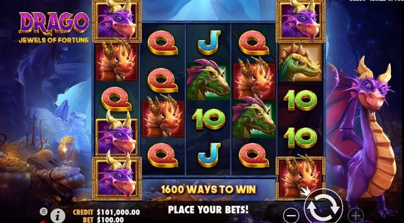 interface jeu drago