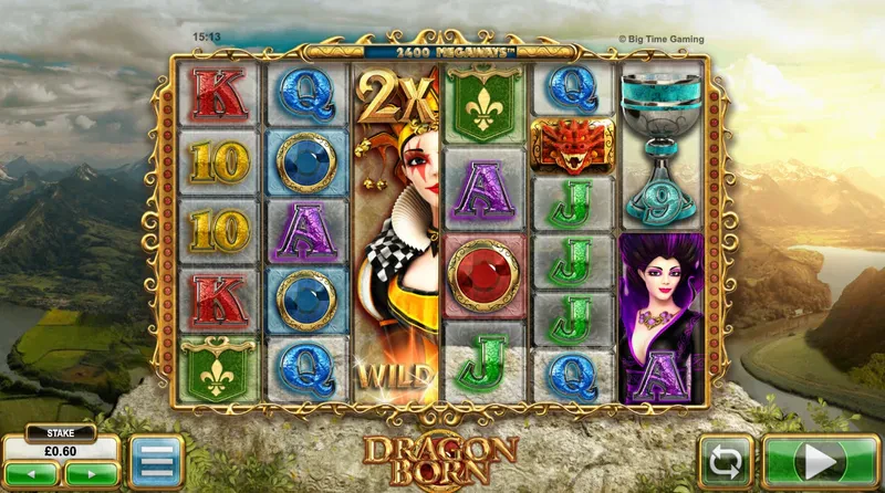 wild dragon born megaways