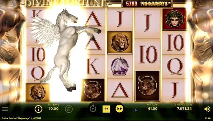 wild on wild divine fortune megaways