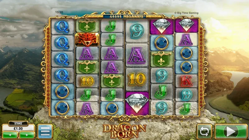 scatter dragon born megaways