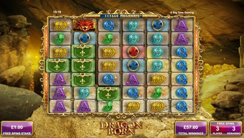 bonus dragon born megaways