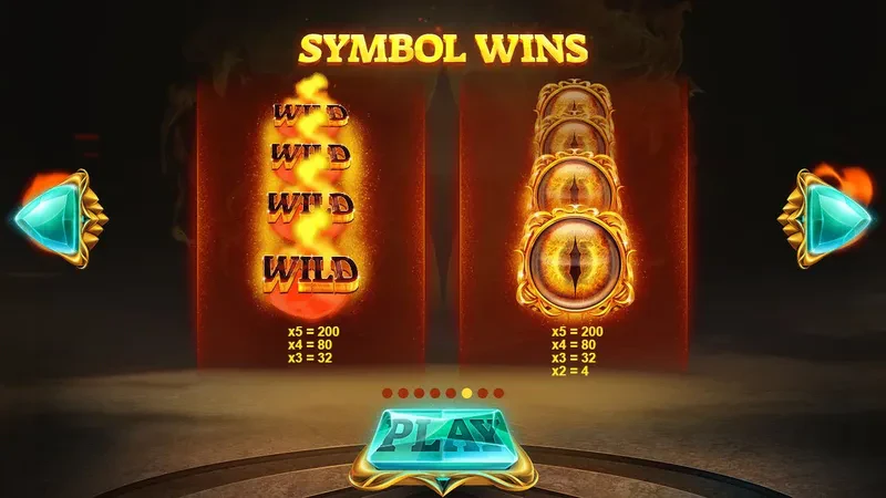 symboles dragon's fire