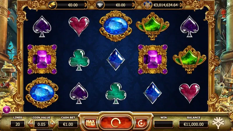 interface jeu empire fortune