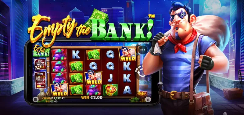 empty the bank