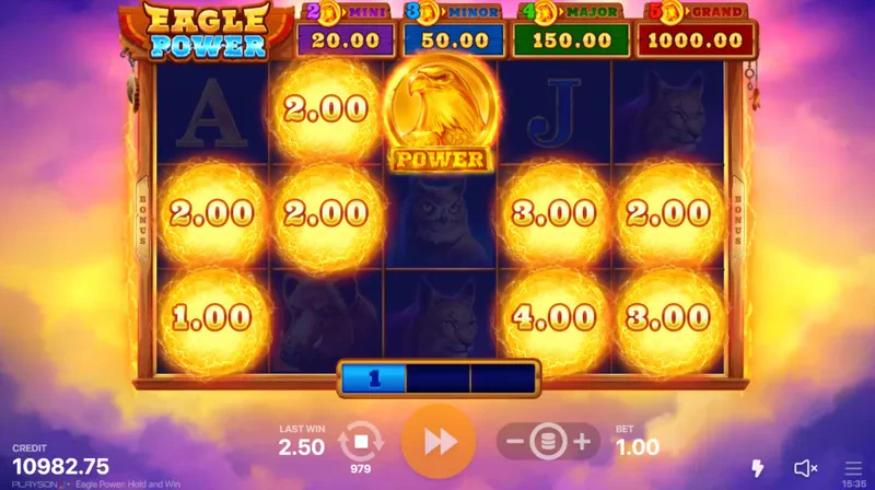 power bonus eagle power
