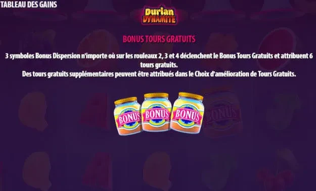bonus durian dynamite