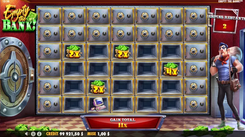 bonus empty the bank