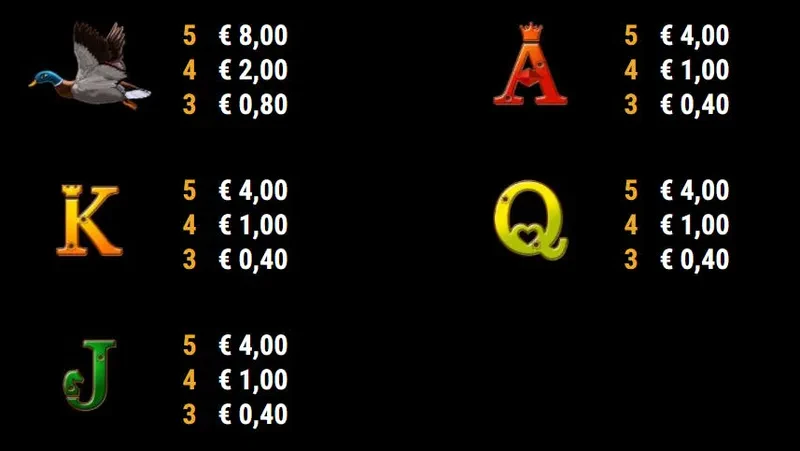 symbols duck shooter