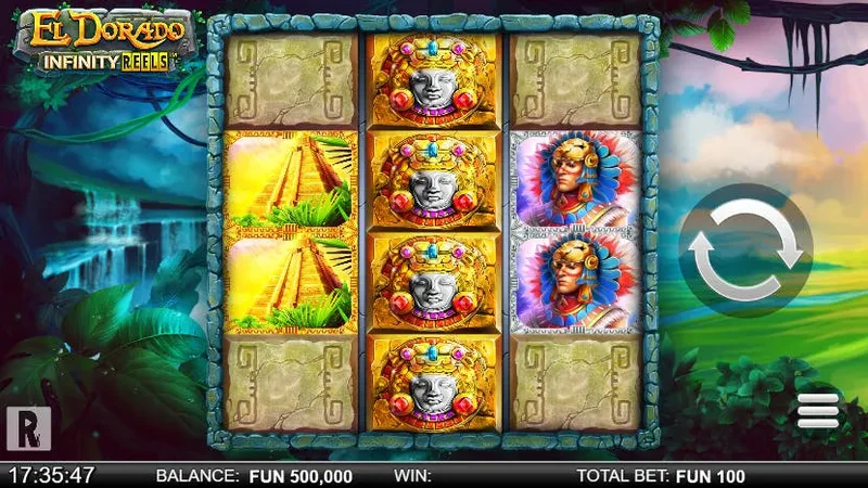El Dorado Infinity Reels base game