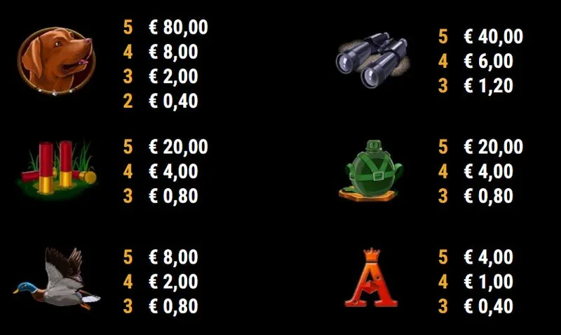 symbols duck shooter