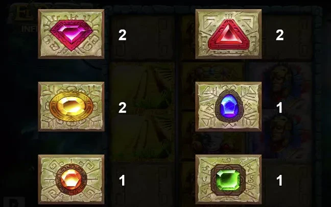 El Dorado Infinity Reels symbols