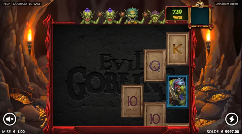 Fonctionnalité wild Evil Goblins xBombs