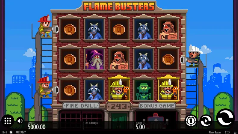 screenshot flame busters